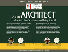 Tablet Screenshot of danemeryarchitect.com